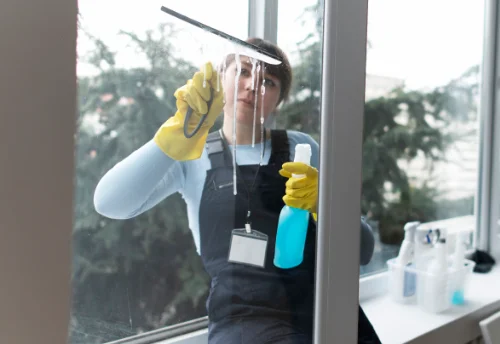 Nettoyage de vitres intérieures et extérieures à Perville